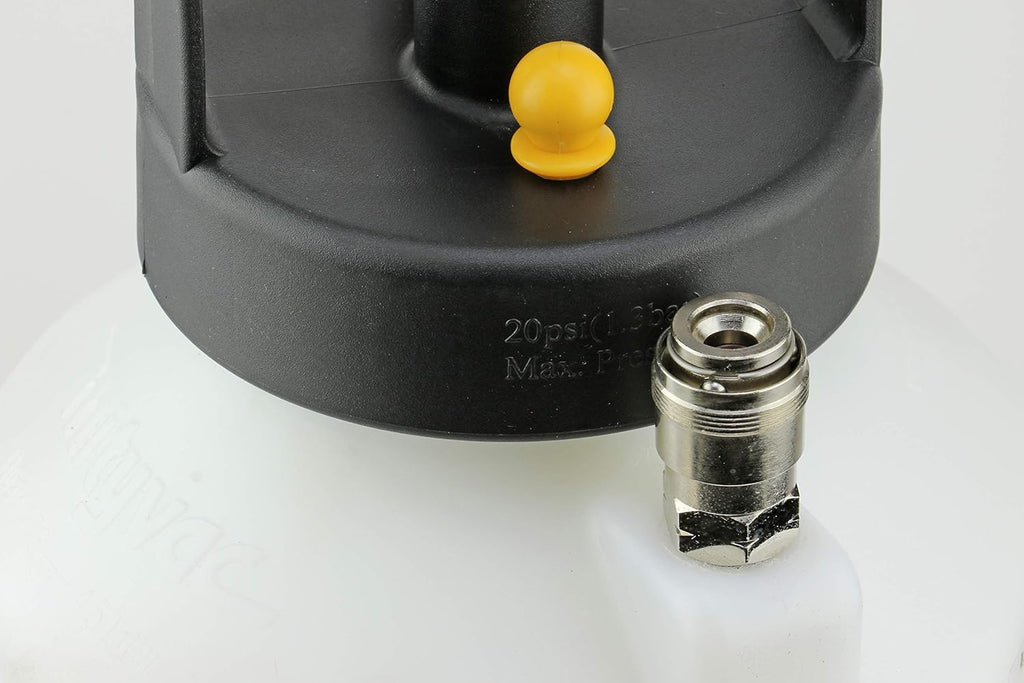 Professional Hydraulic Brake and Clutch Pressure Bleeding System with 7 Master Cylinder Adapters and Storage Case U285