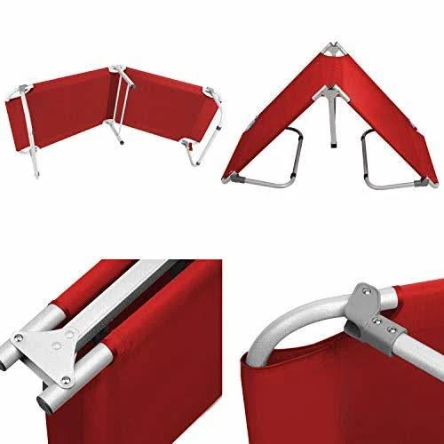 Portable Fold Up Camping Bed Cot with Storage Bag D221
