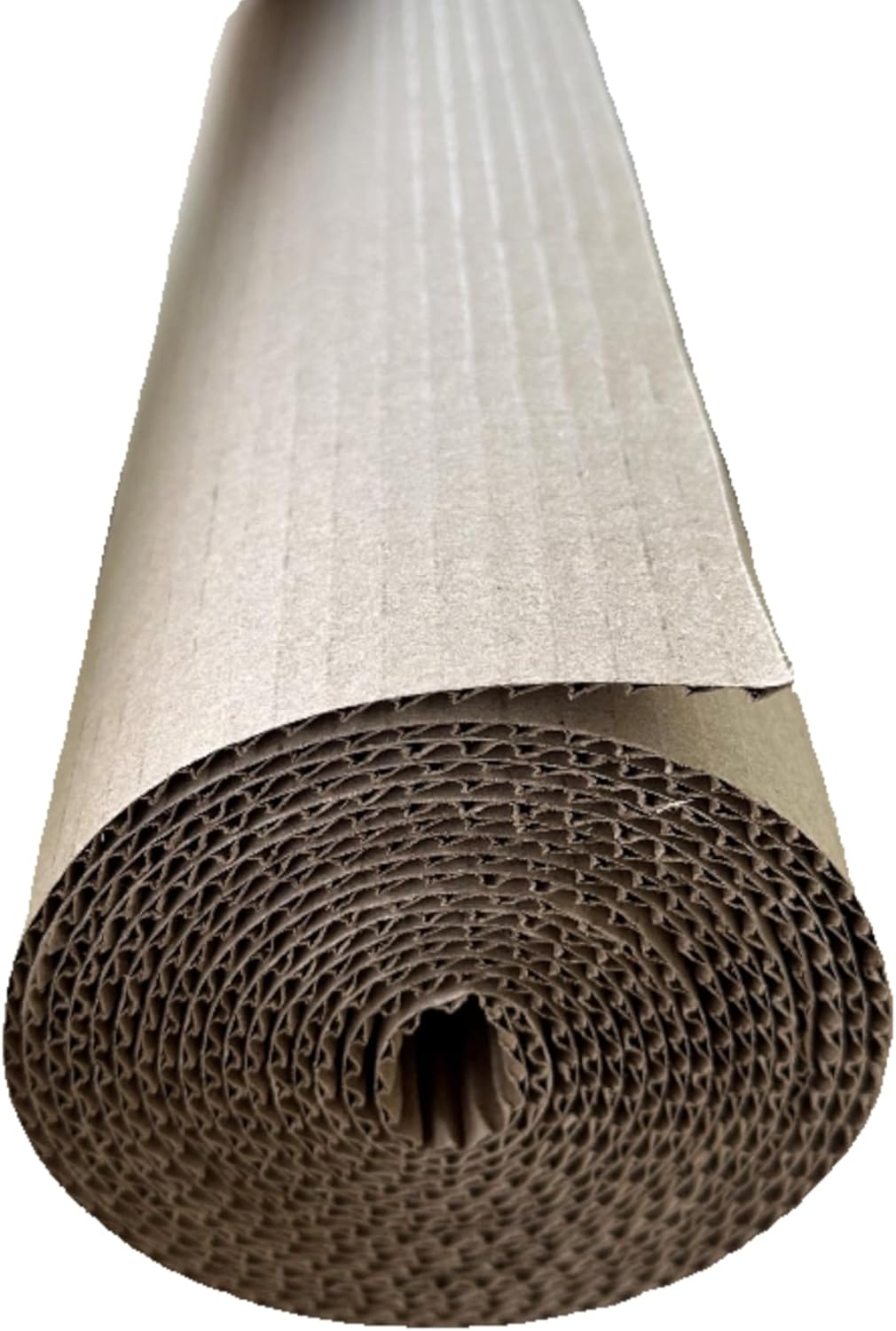 12 feet x 36" Single-face Corrugated Cardboard Roll H590