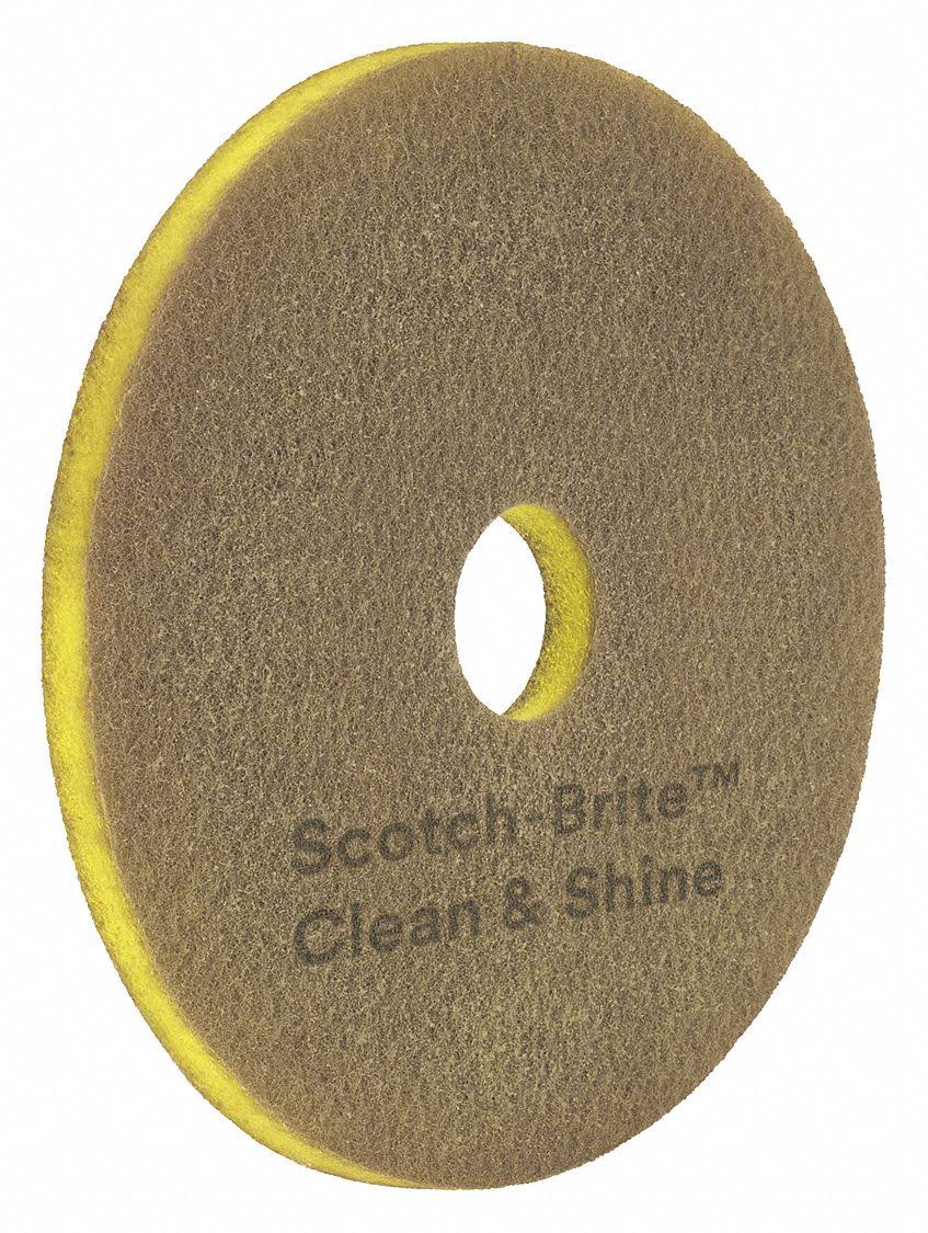 Scotch-Brite Clean u0026 Shine Pad, 23 in, 5/Case A285