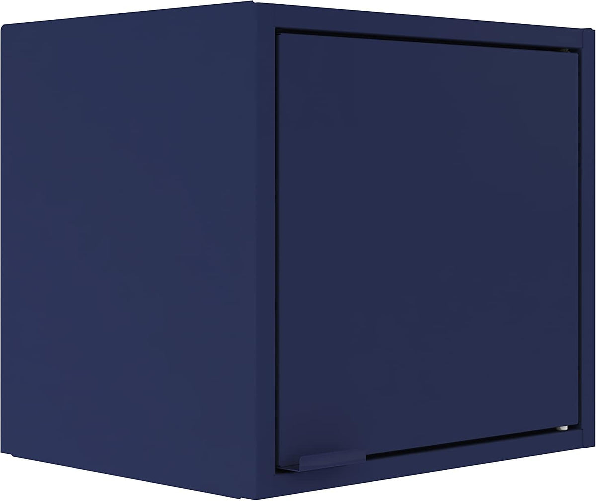 Blue Wall-Mounted Steel Cabinet T2668