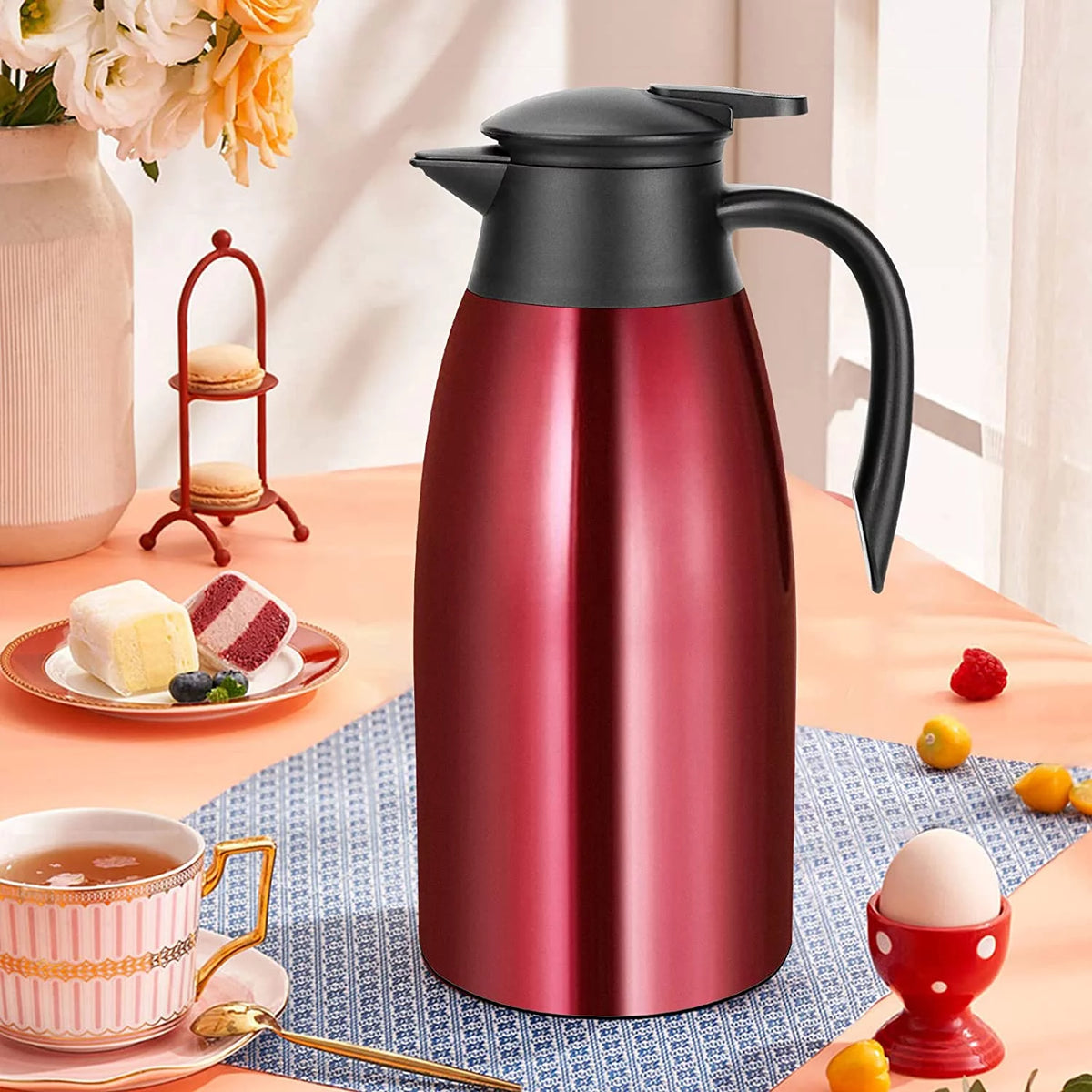 68oz Insulated Stainless Steel Coffee Carafe U707325