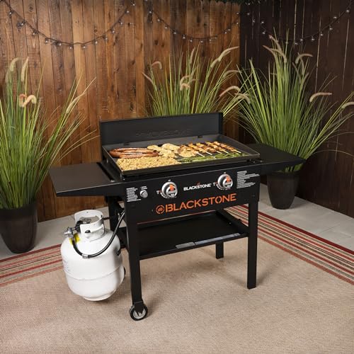 28" Powder Coated Steel Griddle Hard Cover L4206