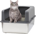 Stainless Steel Cat Litter Box with Lid C591259