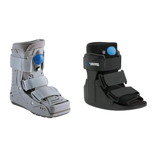 X Large Grey Ankle Fracture Boot P1900
