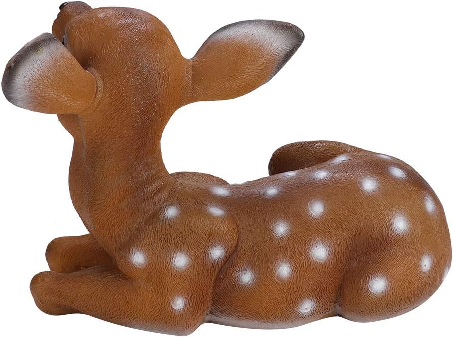 Deer Figurine Garden Animal Statues U5285