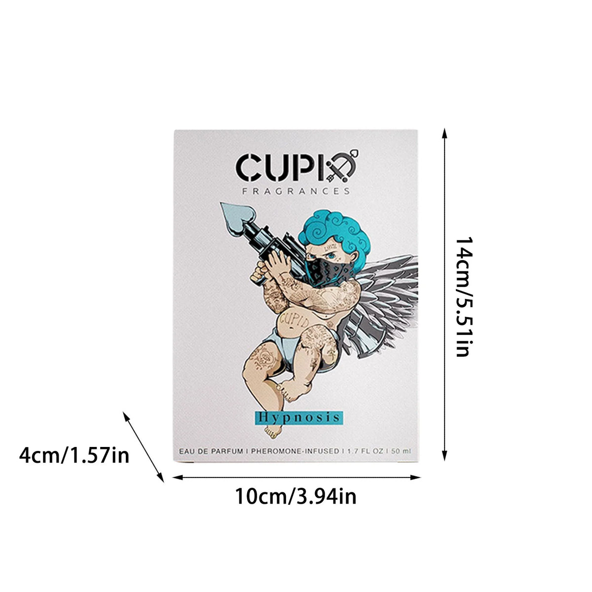 Cupid Charm Men's Toilet (Pheromone Injection) Hypnotic Cologne Fragrances for Men 2PCS W878519