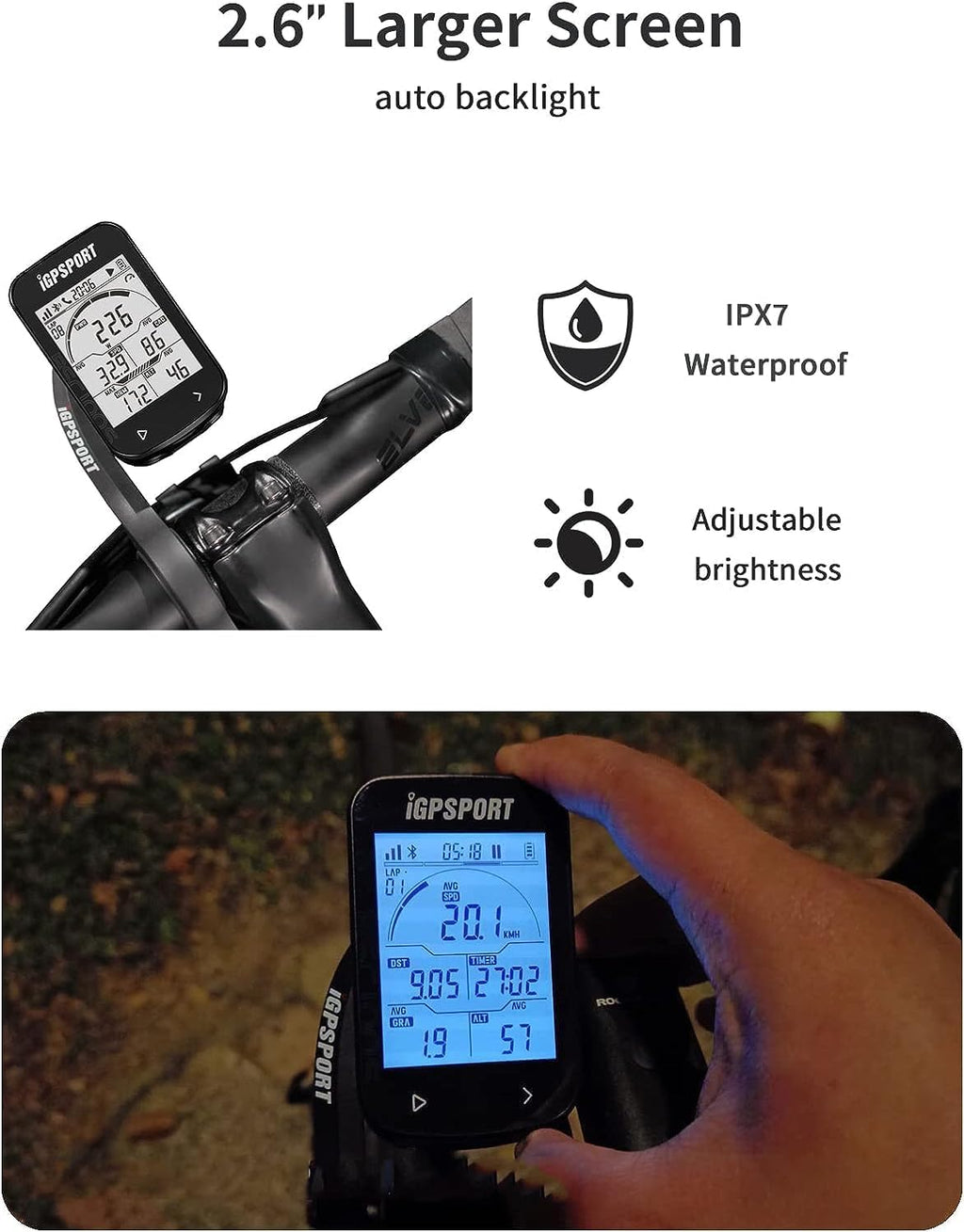 Bike Computer Wireless Cycling Computer Q1310