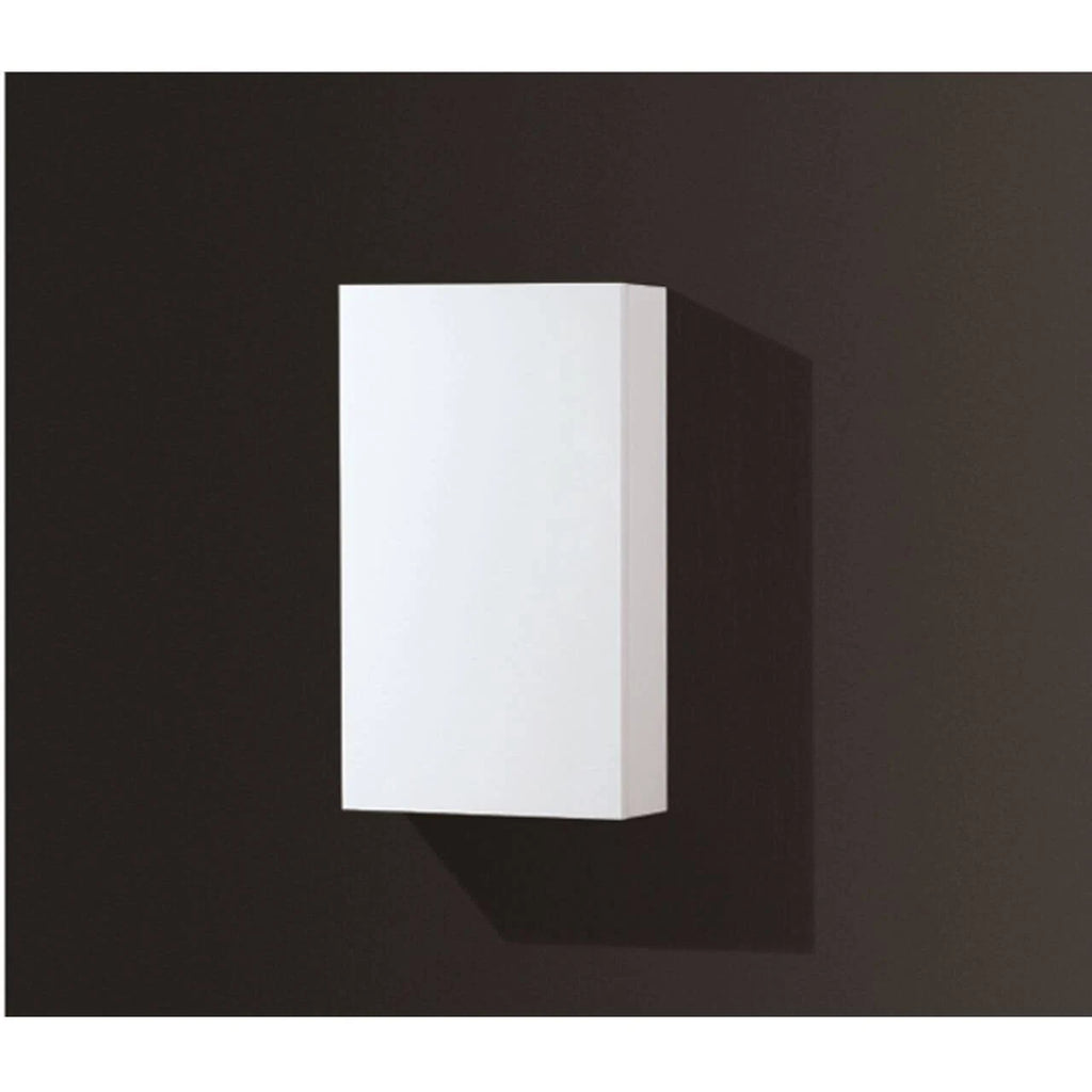 14x22 Wide by 24x22 High Linen Side Cabinet with One Door in Gloss White Finish L475392