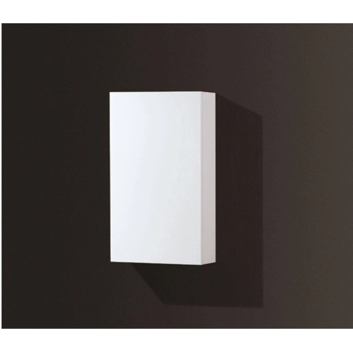 14x22 Wide by 24x22 High Linen Side Cabinet with One Door in Gloss White Finish L475392