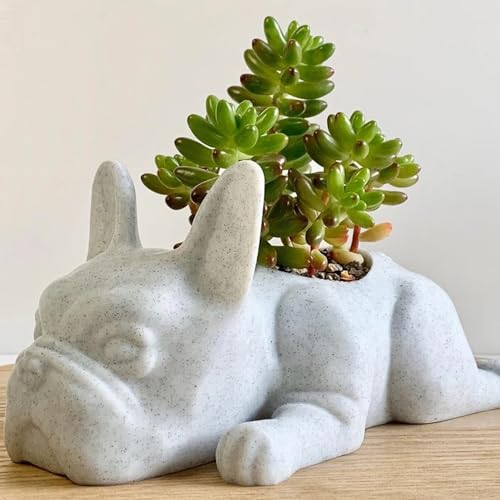 Resin Dog Succulent Planter U67934