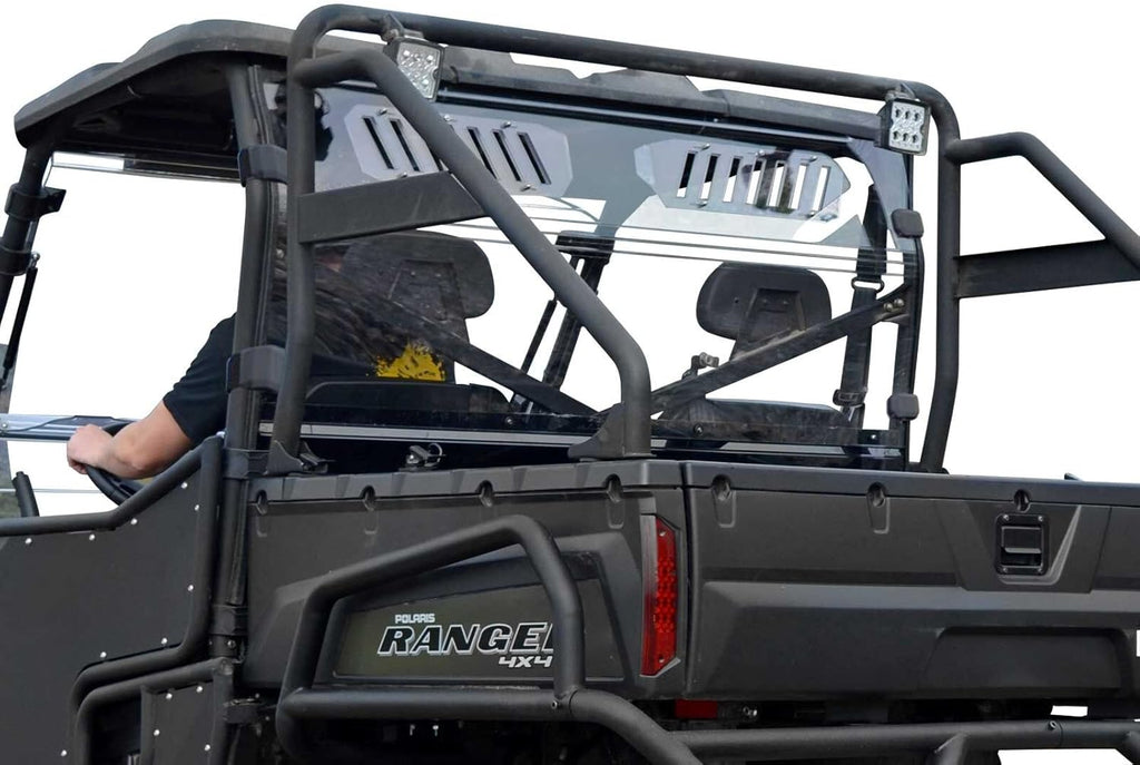 Heavy Duty Rear Vented Windshield 1/4 Thick Polycarbonate O6619