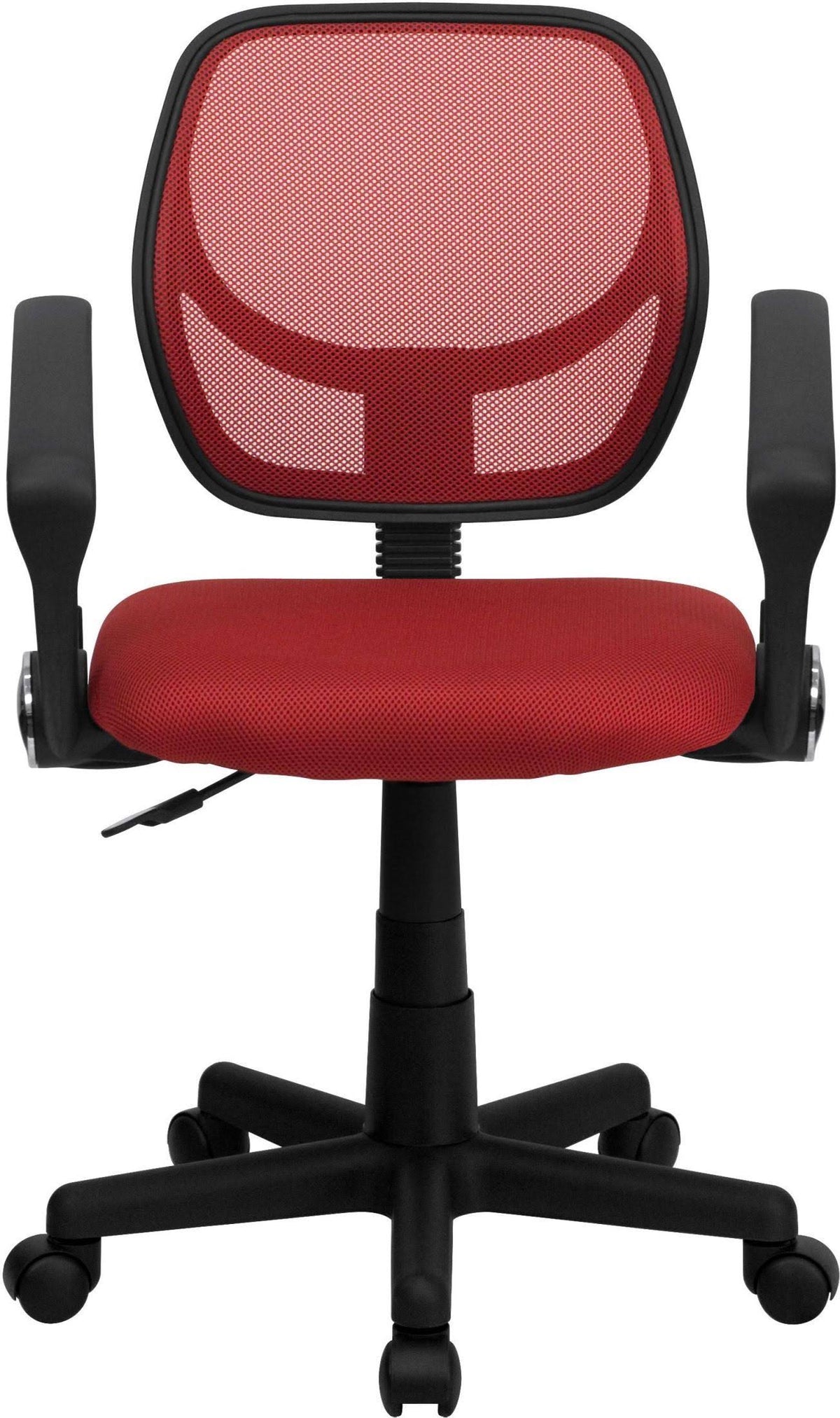Red Mesh Mid Back Task Chair E645