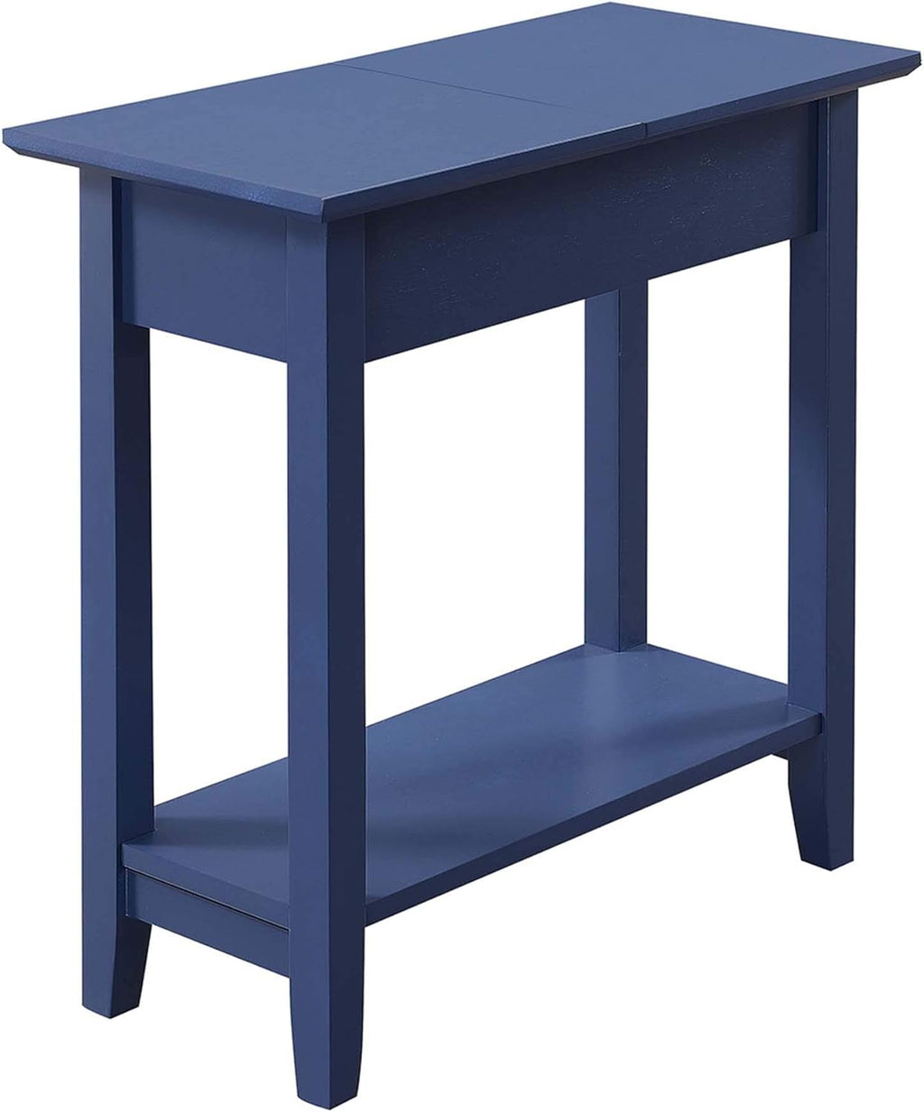 Black Flip Top End Table W409