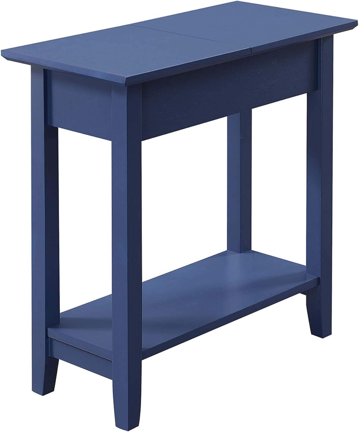 Black Flip Top End Table W409