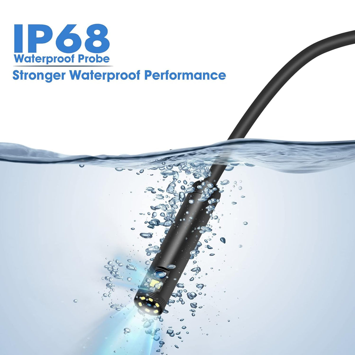 1080P Dual Lens Endoscope Camera with 5mm IP68 Waterproof Camera R326