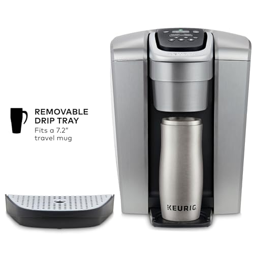 Brushed Slate Single Serve K-Cup Pod Coffee Maker N278985