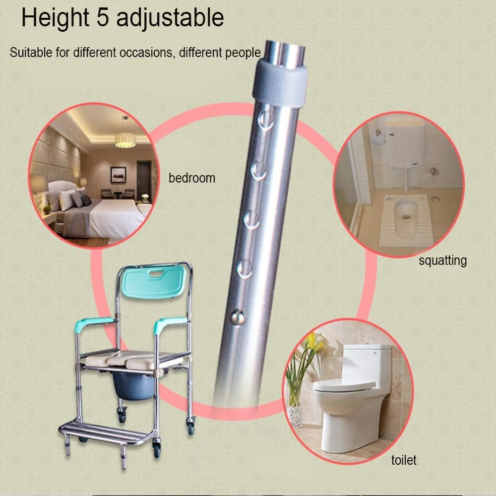 Folding Toilet Seat with Handles and Bucket N15458