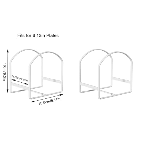 2 Pack Metal Dish Rack Black H9987