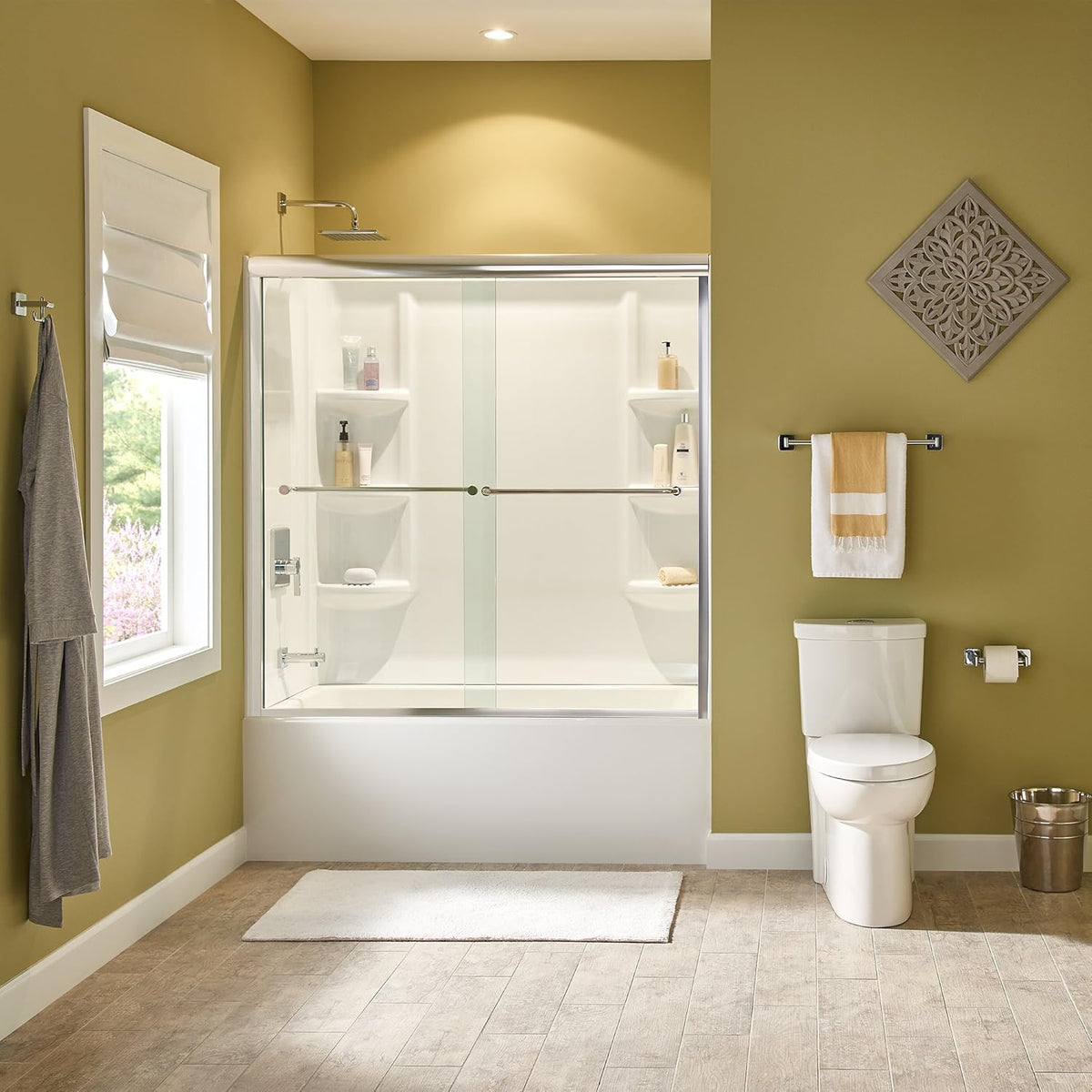White Bathtub Wall Set Q148