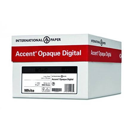White 80lb Cardstock Paper, 1000 Sheets H71583