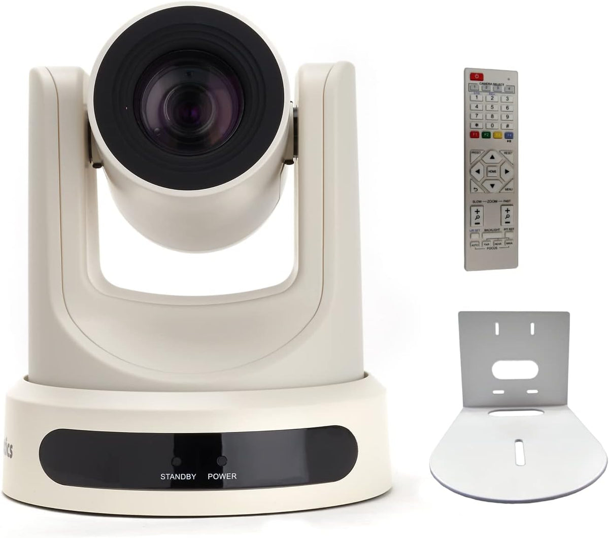 30X SDI 1080p Live Streaming Broadcast Camera White Wall Mount Bracket O775