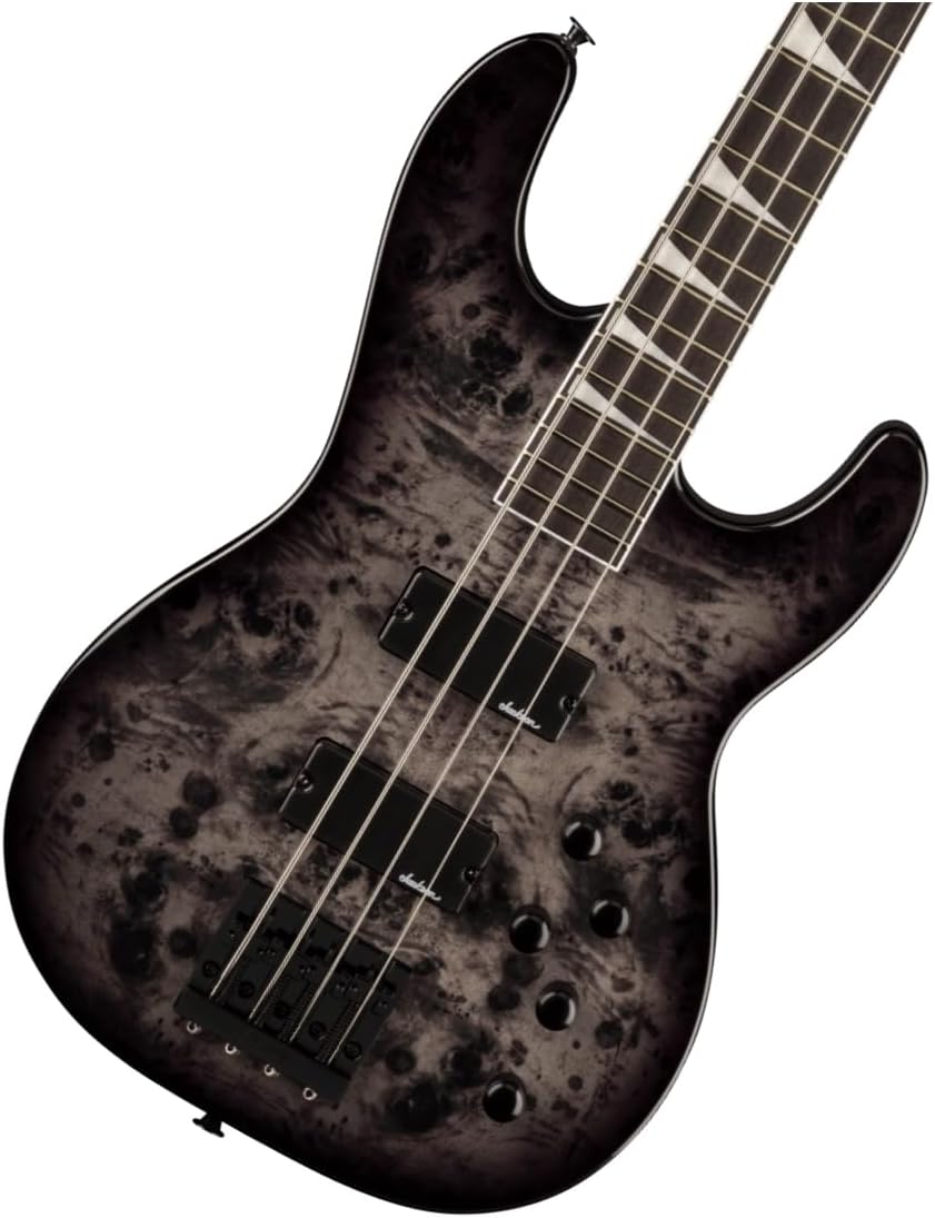 Transparent Black Concert Bass Bass Guitar P76937