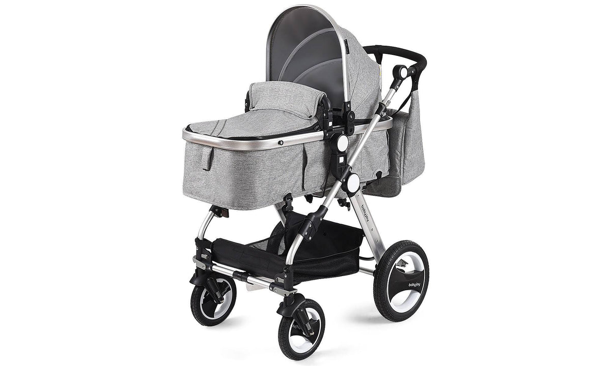Folding Aluminum Baby Stroller with Diaper Bag M131969