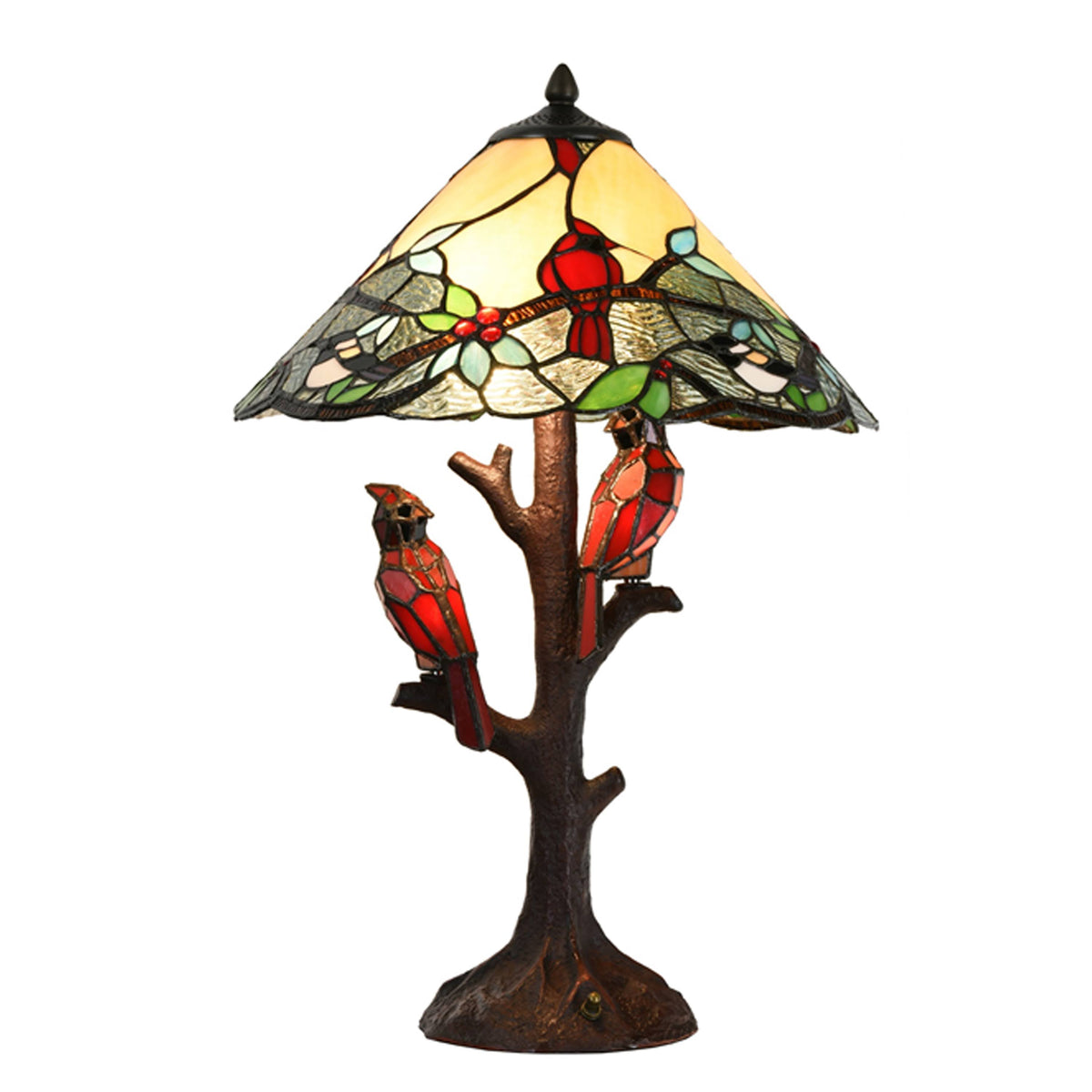 23.75H Stained Glass Lamp O7035