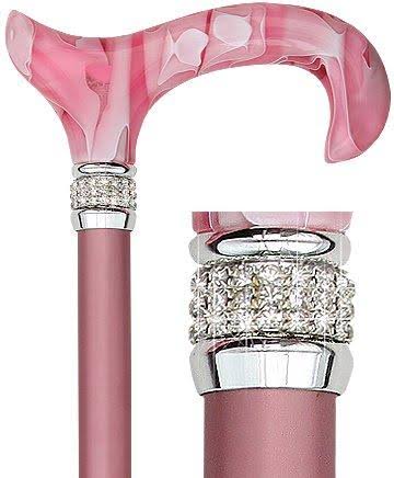 Pink Pearlz Adjustable Cane C39614