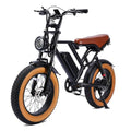 1000W 20" Fat Tire 48V 17.5AH Removable Battery Electric Bike D3134