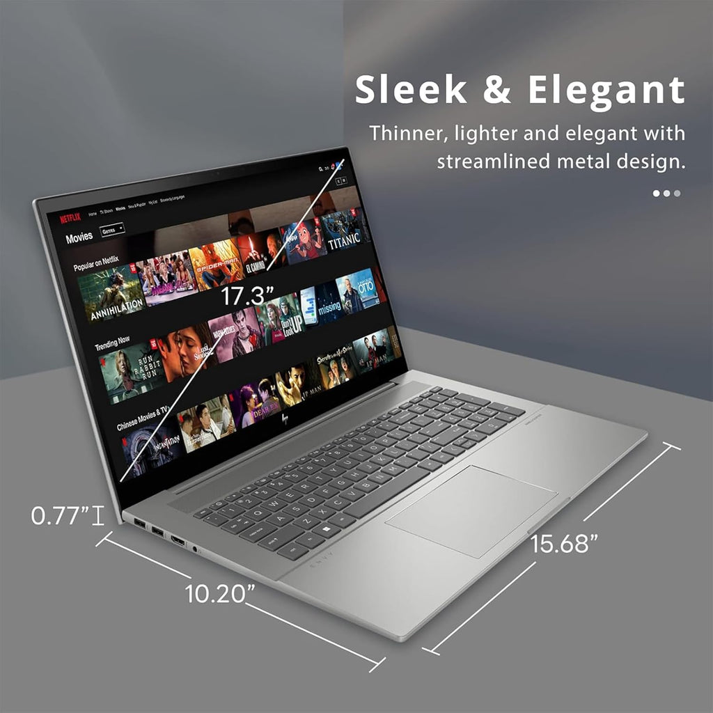 17.3 Touchscreen Laptop - i7-1355U - RTX 3050 - Backlit Keyboard - Windows 11 - Wi-Fi 6E - Thunderbolt 4 - 64GB RAM - 2TB PCIe SSD U809