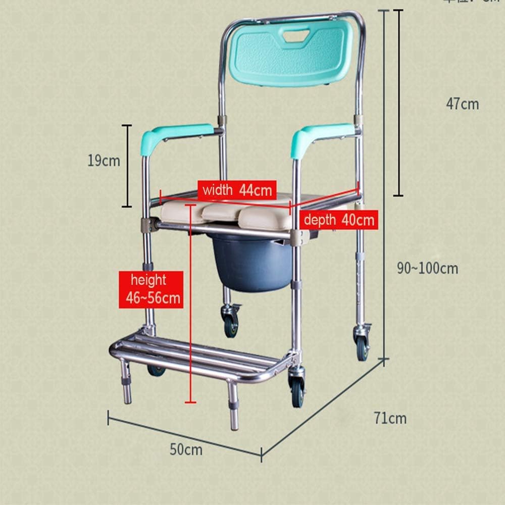Folding Toilet Seat with Handles and Bucket N15458