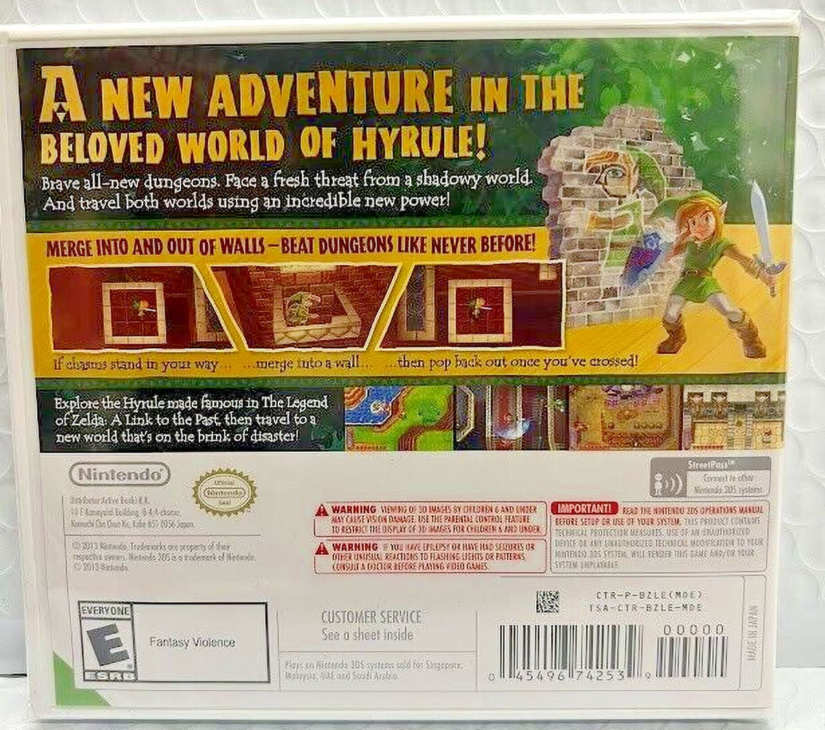 The Legend of Zelda: Majora's Mask 3D & A Link Between Worlds 3DS X2965