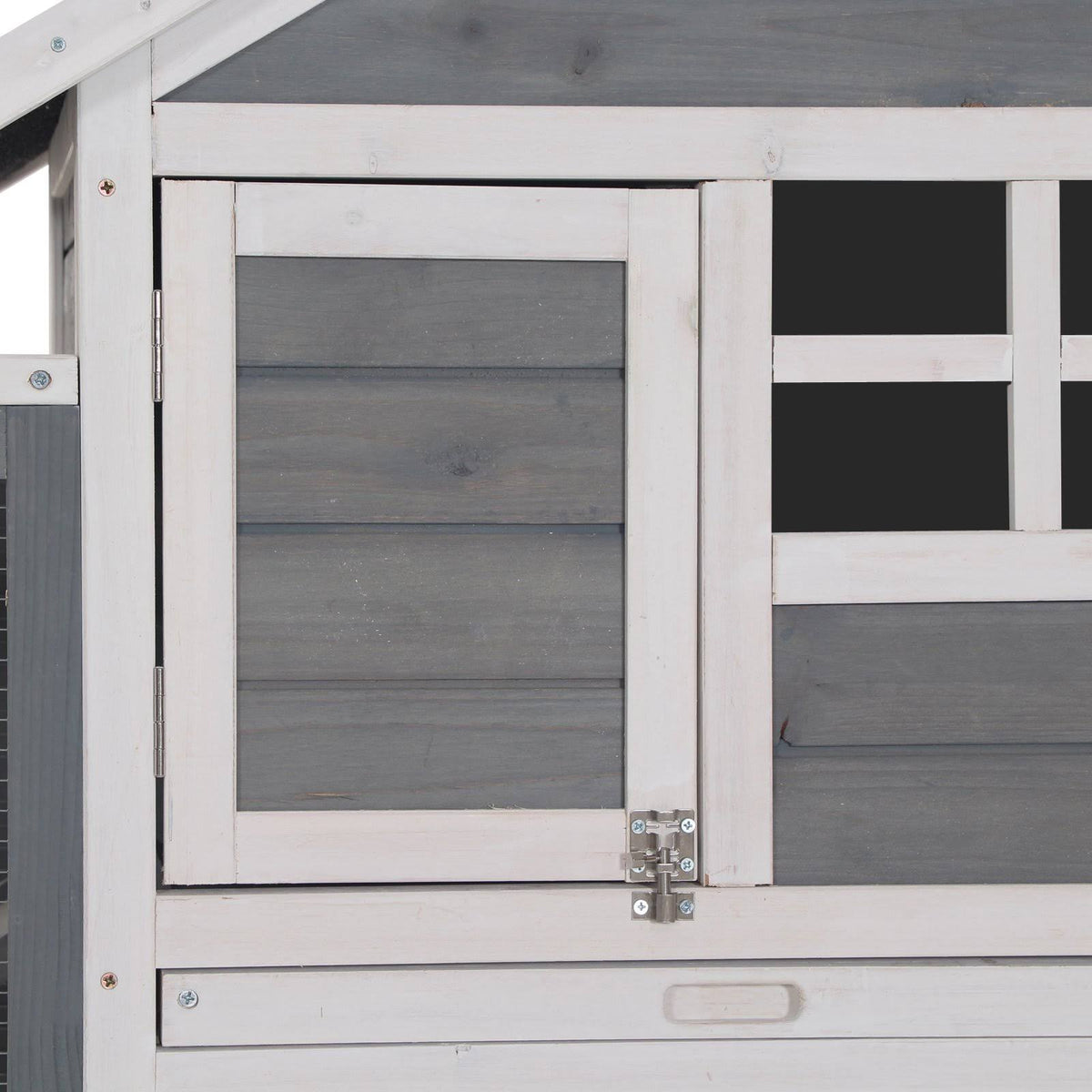 Outdoor Wooden Rabbit Hutch with Run P3703