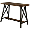 Industrial Pub Table, Weathered Medium Oak Q4322