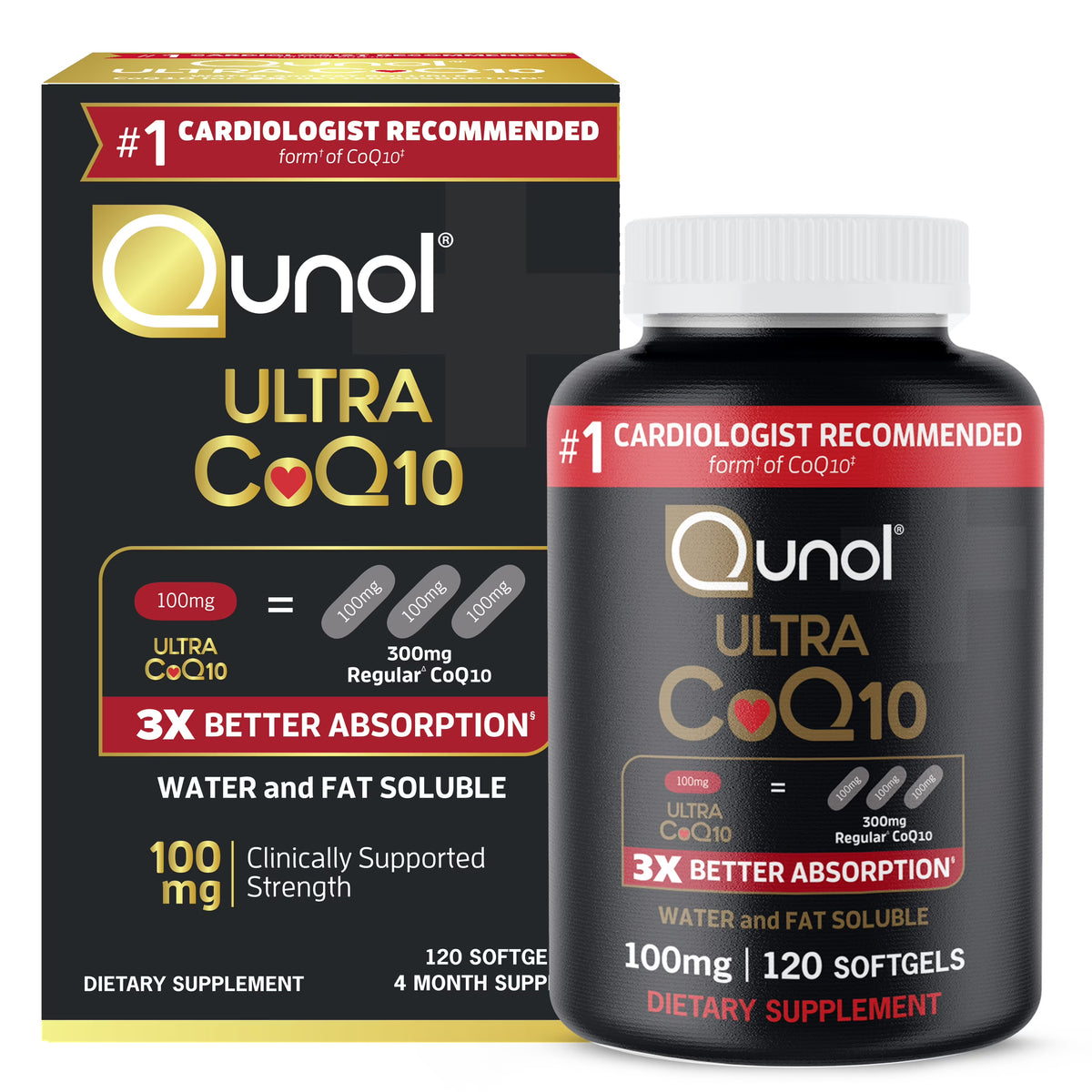 120 Ct CoQ10 Softgels Z3574