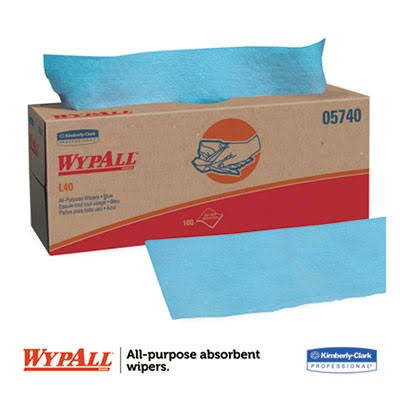 Blue Wipers - 9 Boxes/Case W2450