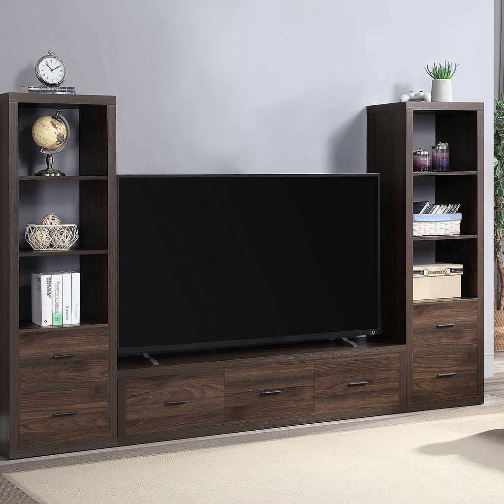 Walnut Finish TV Stand M262398