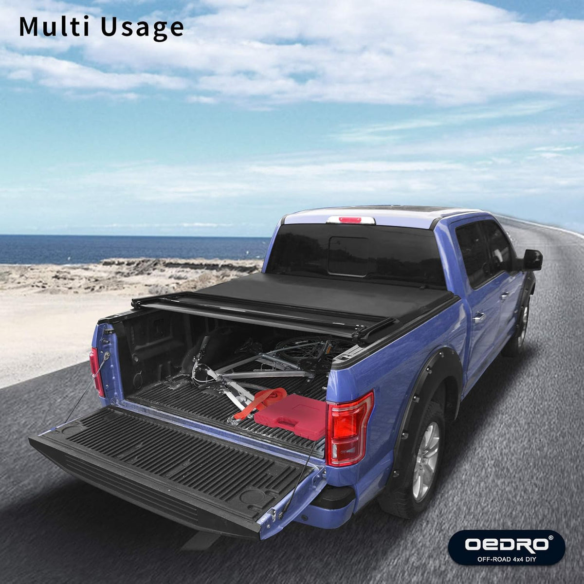 Soft Quad Fold Tonneau Cover Truck Bed Cover R190167