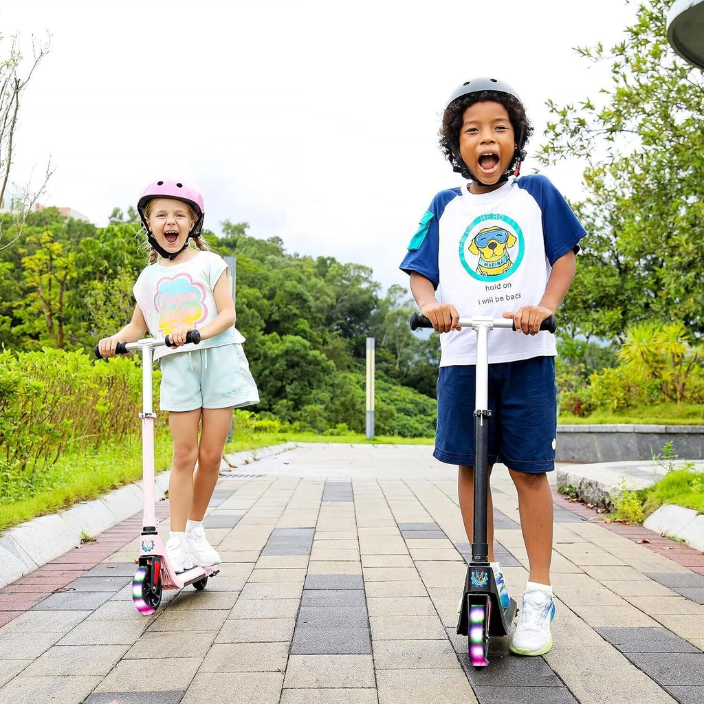 Electric Scooter for Kids 120W Pink Y39125