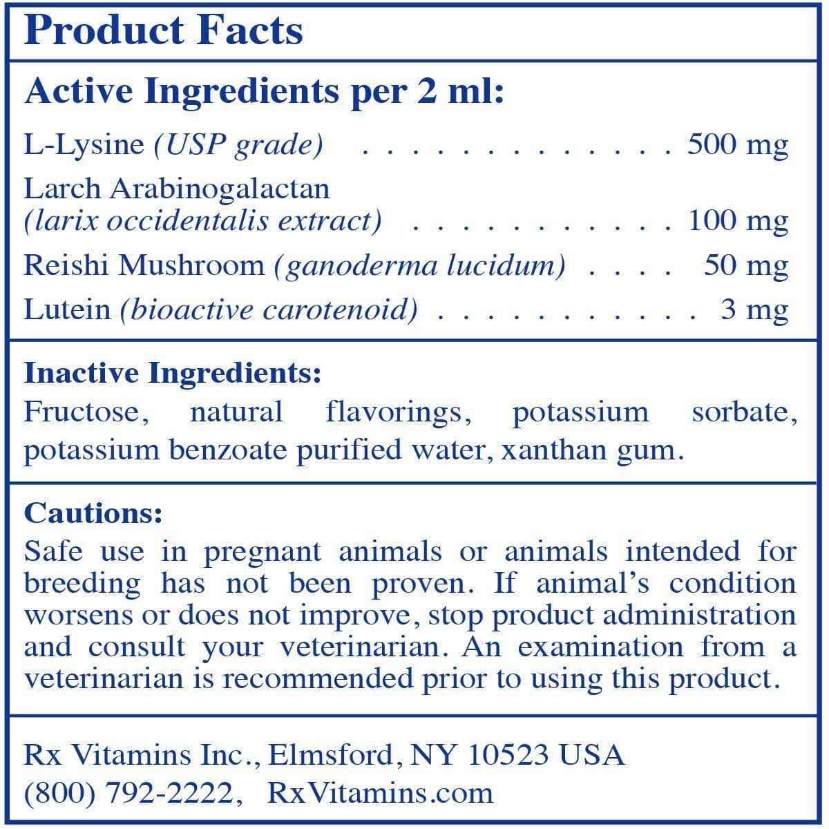 Liquid Immuno for Pets W3627