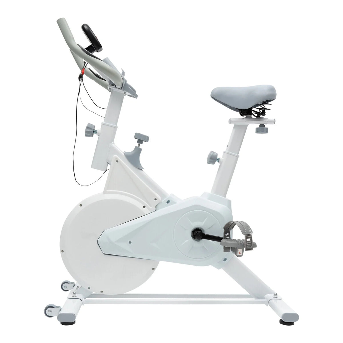 Indoor Cycling Exercise Bike White R252