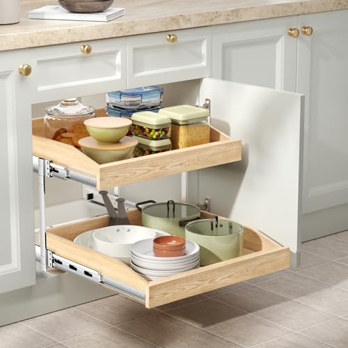 2-Tier Pull Out Cabinet Organizer G424977