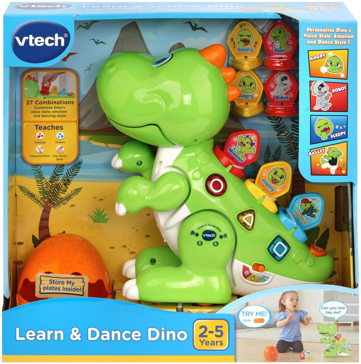 Green Learn & Dance Dino P2593