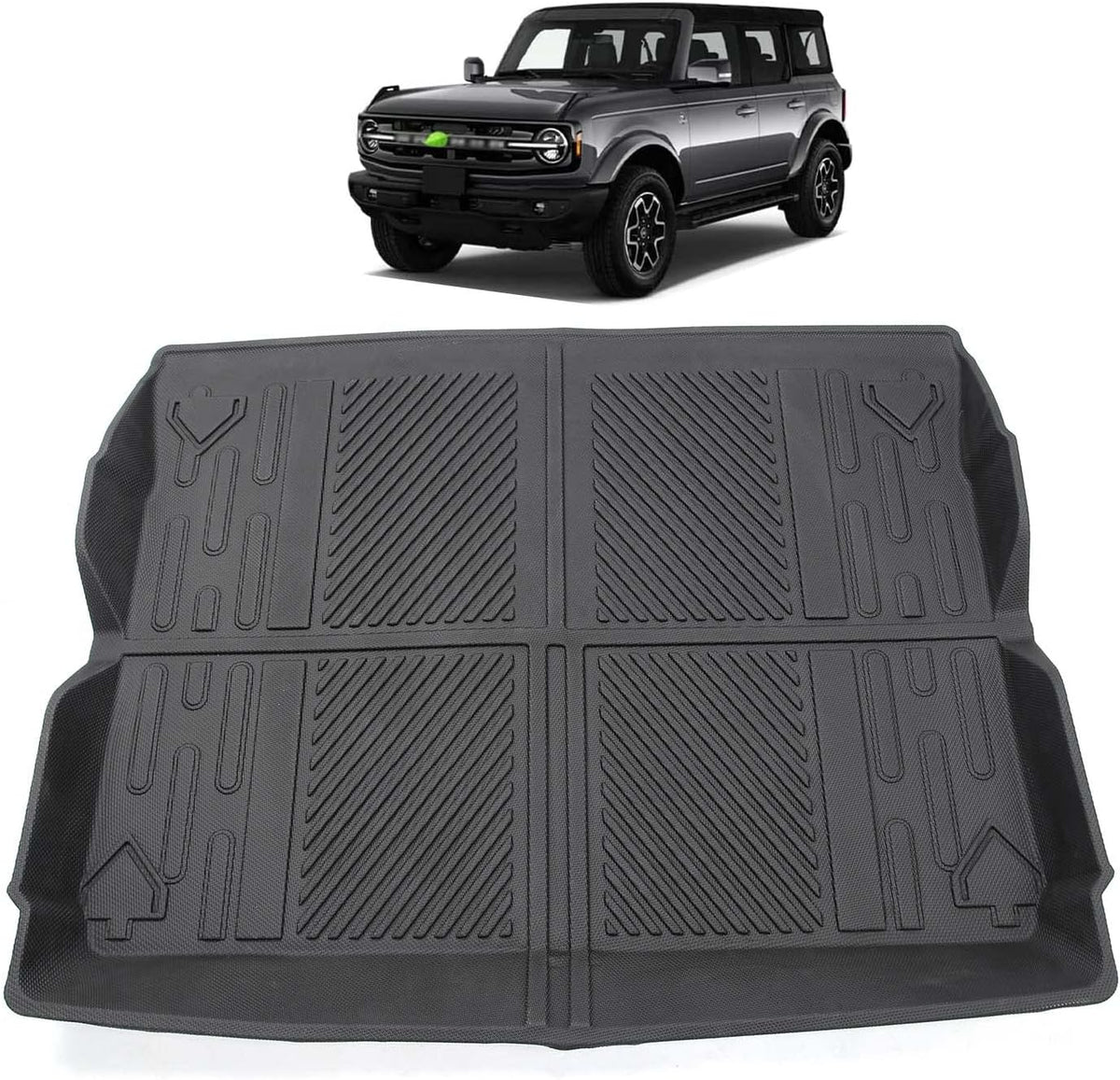 All Weather Cargo Mat Liner Pack of 2 L1419