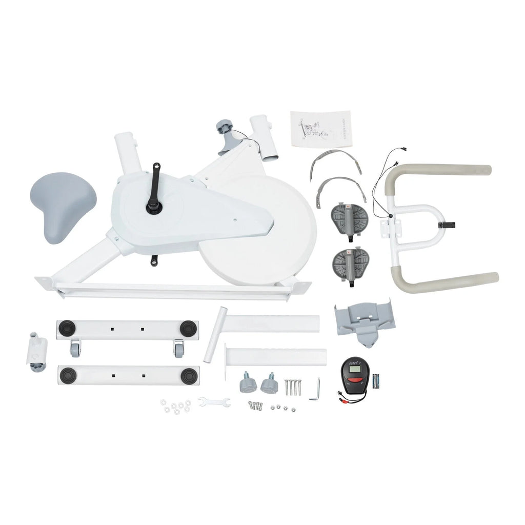 Indoor Cycling Exercise Bike White R252