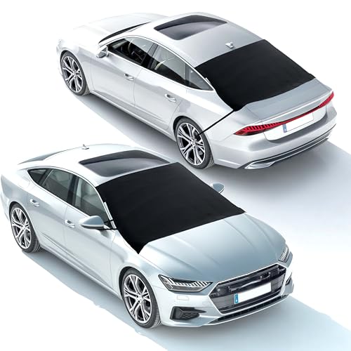 Waterproof Windshield Snow Cover with Side Mirror Covers C286