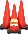 Orange PVC Plastic Traffic Cones U684911