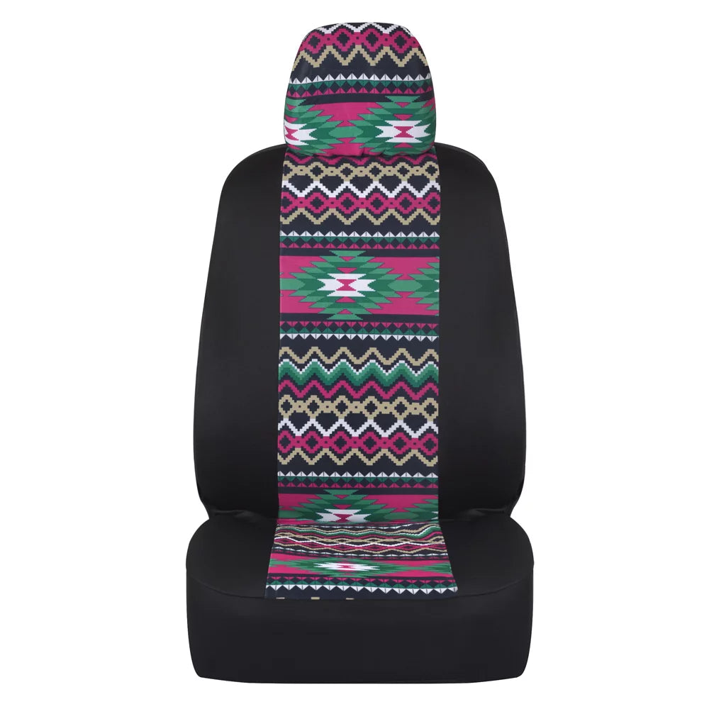 Two Tone Pattern Car Seat Covers R9035